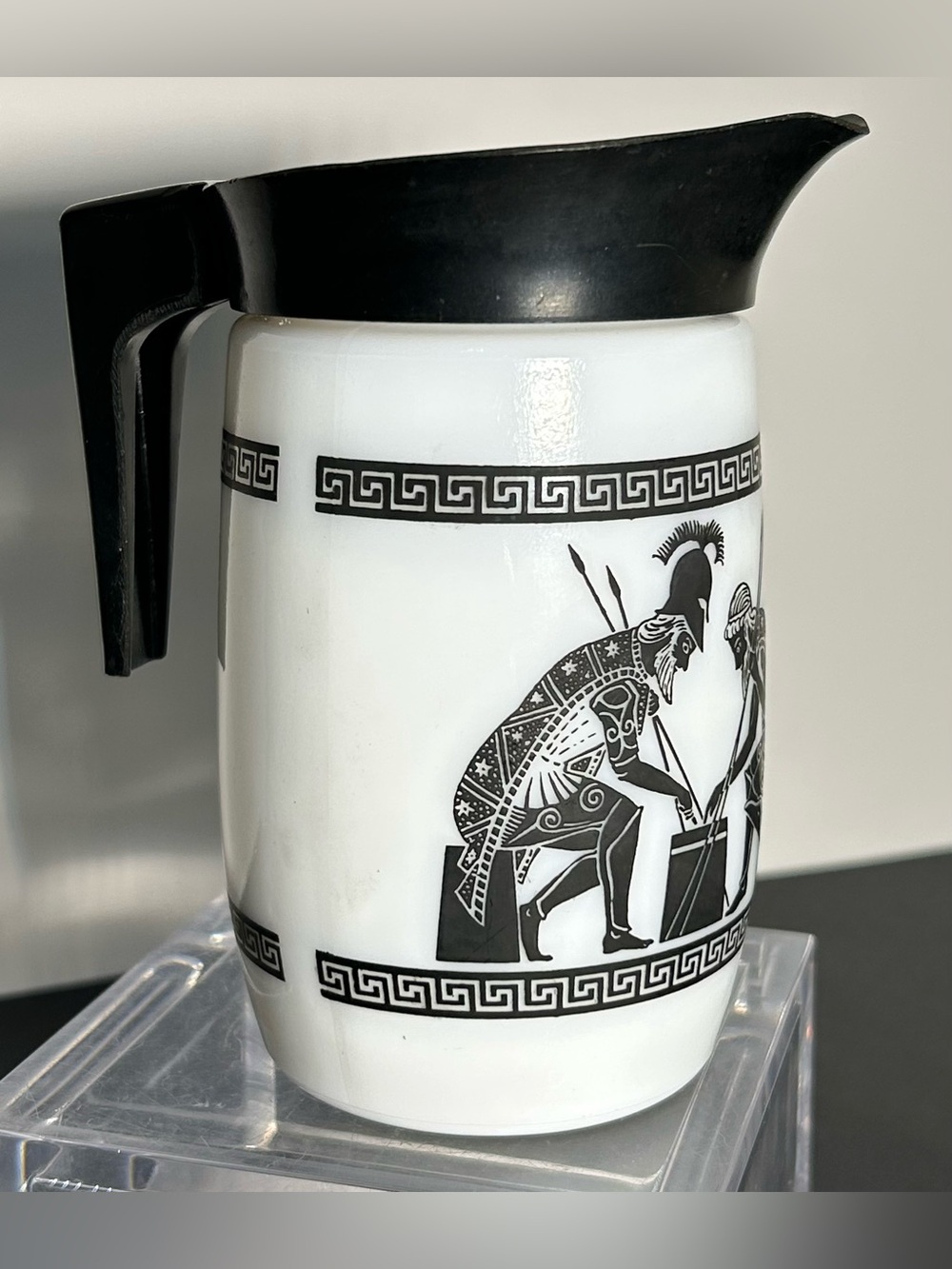 Vintage Dominion Milk Glass Creamer